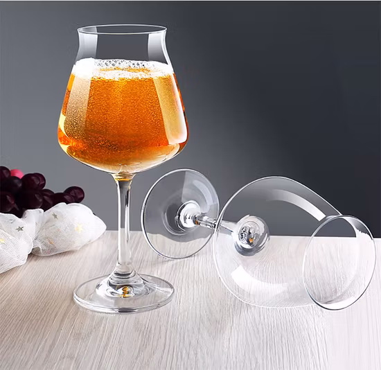 내열성 붕규산염 이중벽 와인 맥주 식수 차 우유 커피 유리 머그컵 따뜻한 것과 차가운 것을 위한 유리 제품